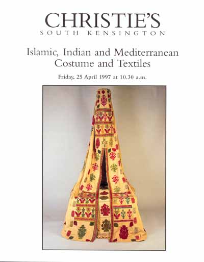 Christies`s Catalog "Islamic, Indian and Mediterranean  Costume